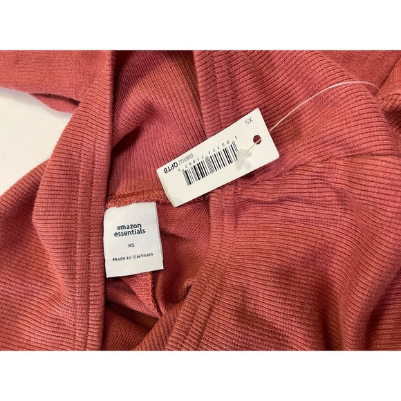 NWT Women's Amazon Essentials Maternity Leggings Lounge Pants Brick Red Small - Picture 6 of 6